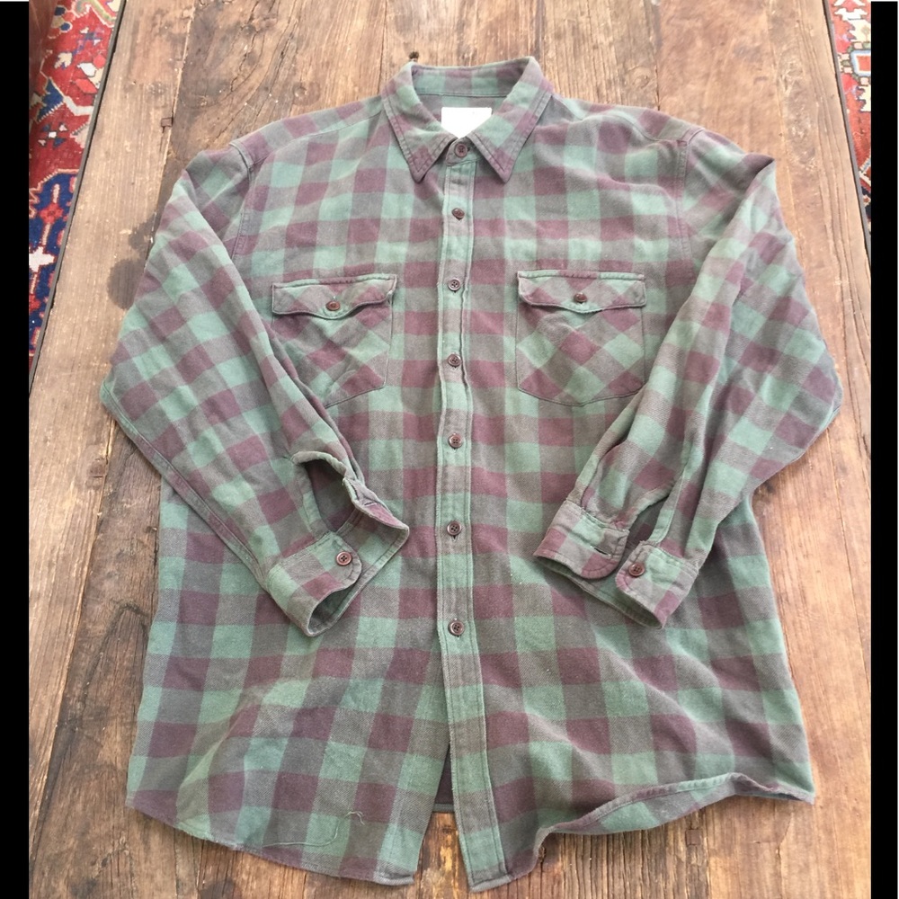 J Crew flannel shirt
